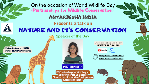 e-Talk on Nature and It’s Conservation