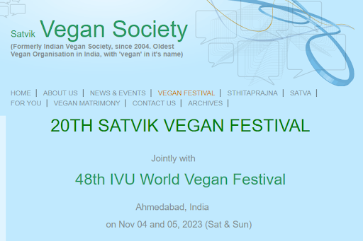 Vegan forest festival 2023 Ahmadabad (4th- 5th November, 2023)